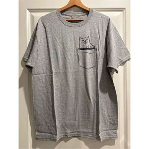 Kitty in my Pocket T-shirt size Large